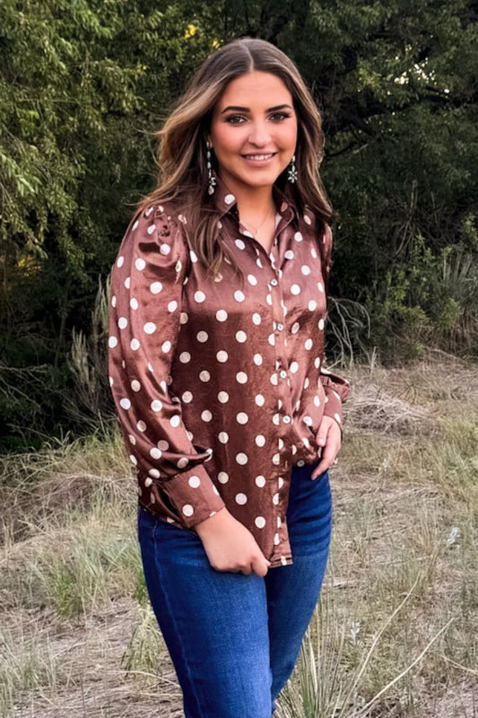 Mocha Dot Top