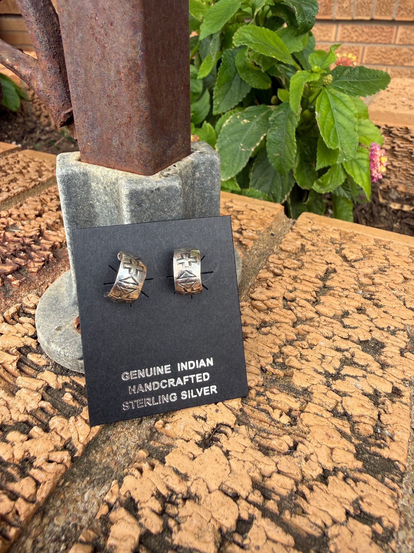 Stamped Earrings