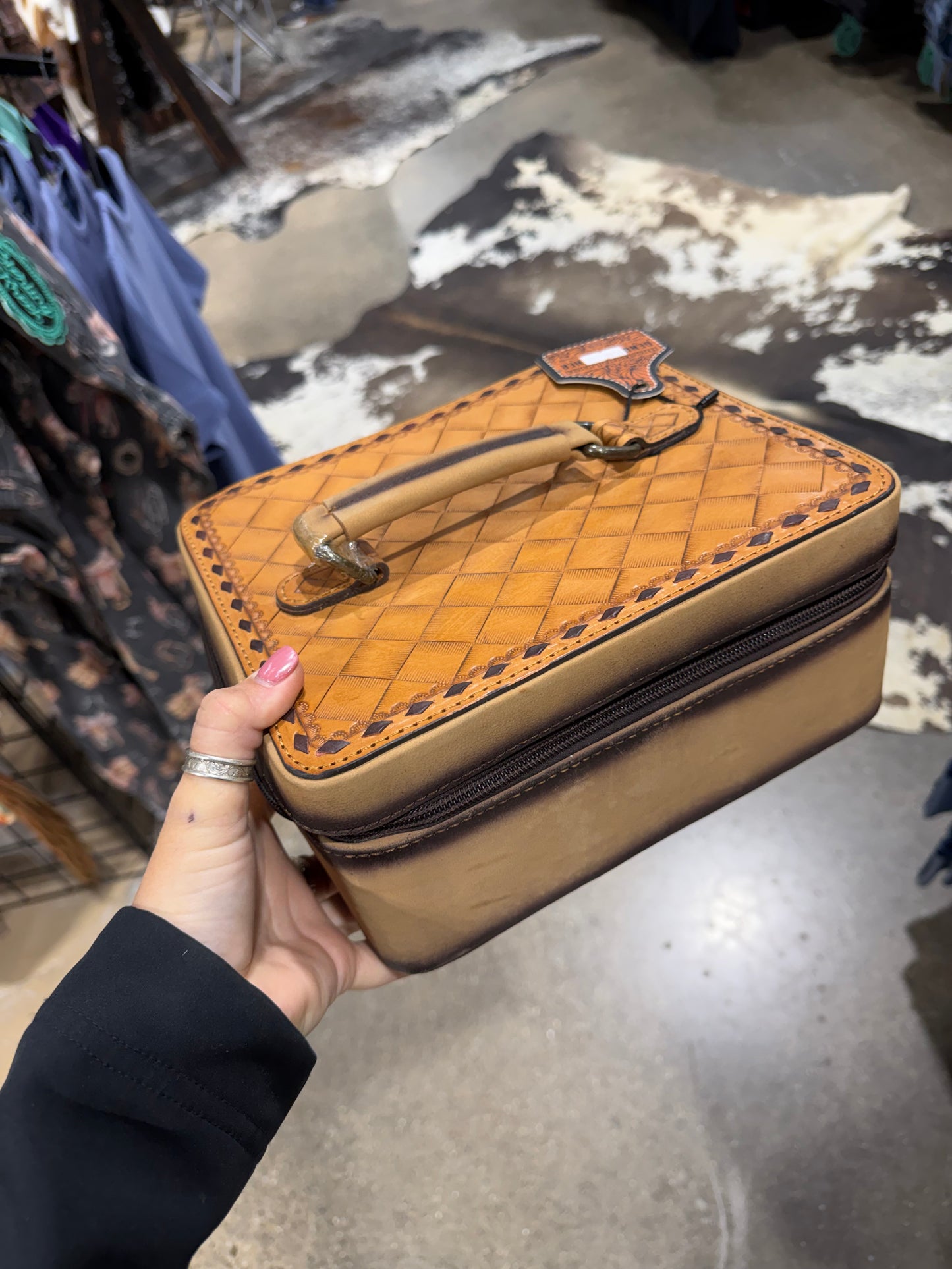 Leather Jewelry Box