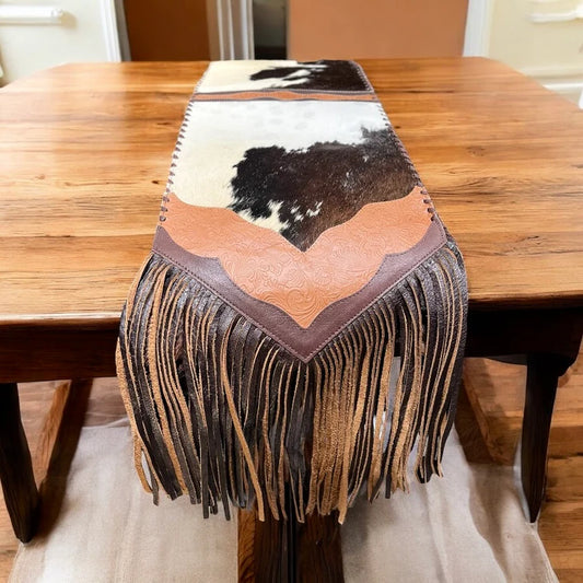 Cowhide Table Runner