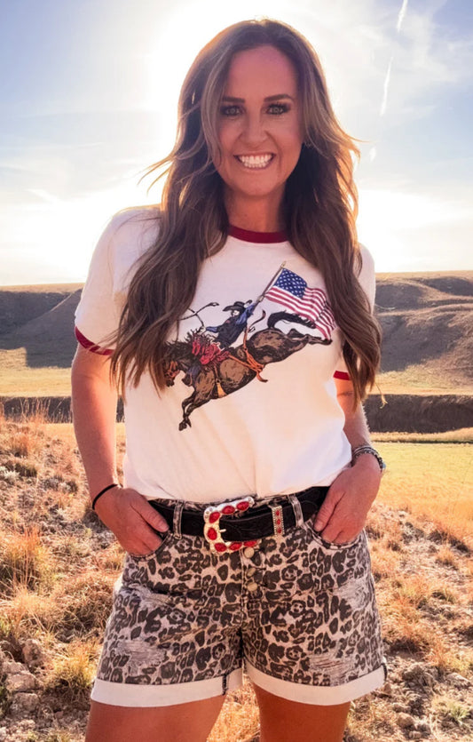 Dust and Glory Ringer Tee