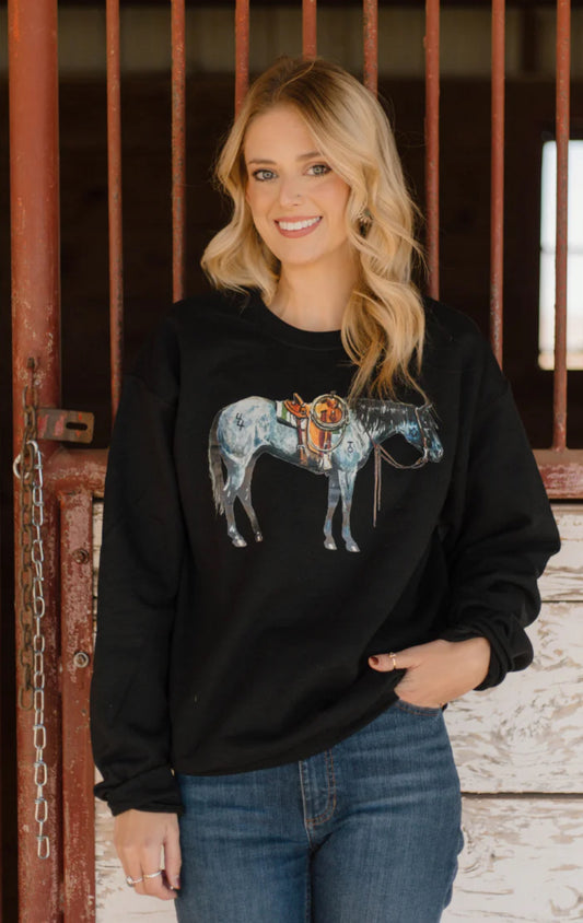 Blu Roan Belle Sweatshirt