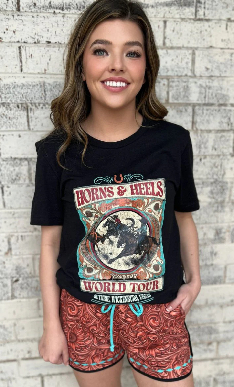 World Tour Team Roping Tee
