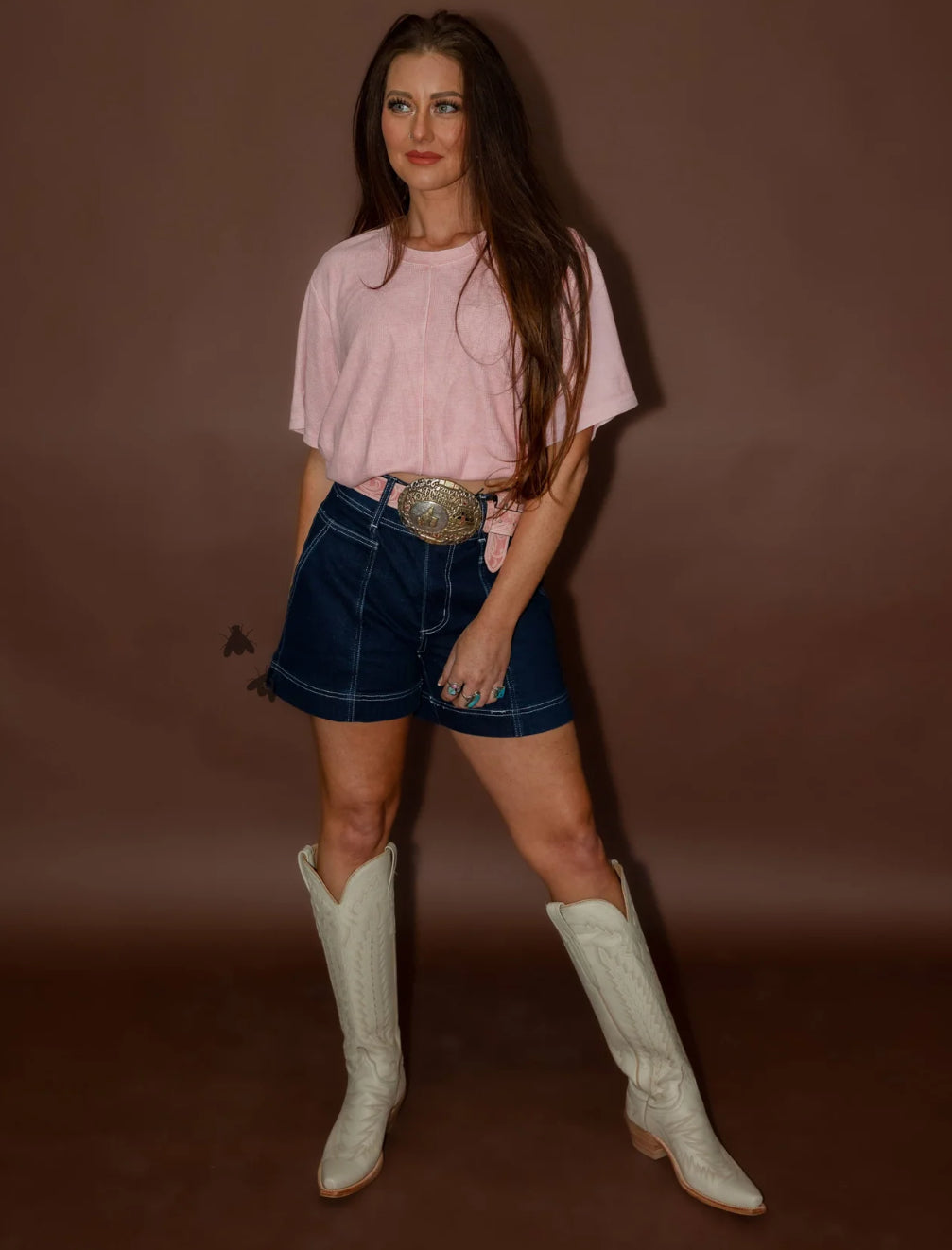 Western Classic in Blush