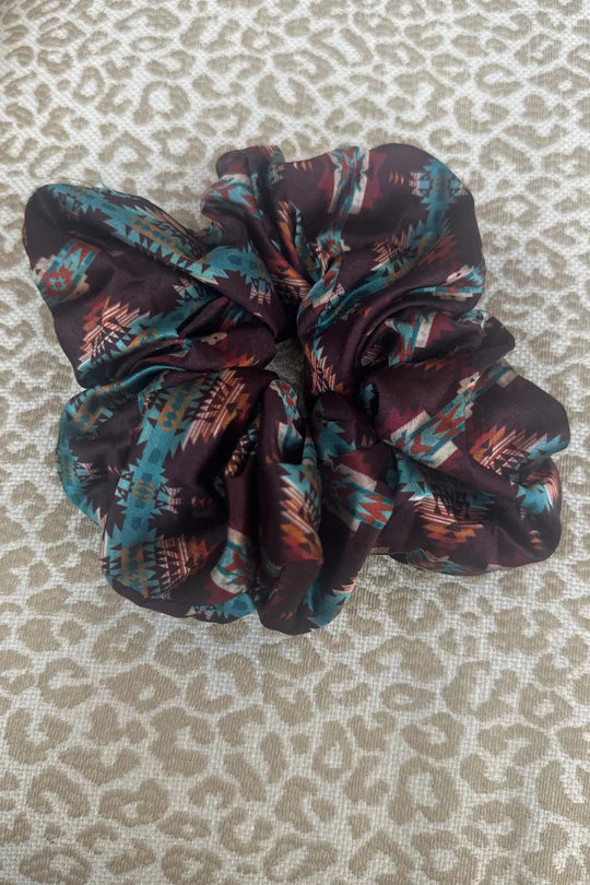 Western Hair Scrunchies