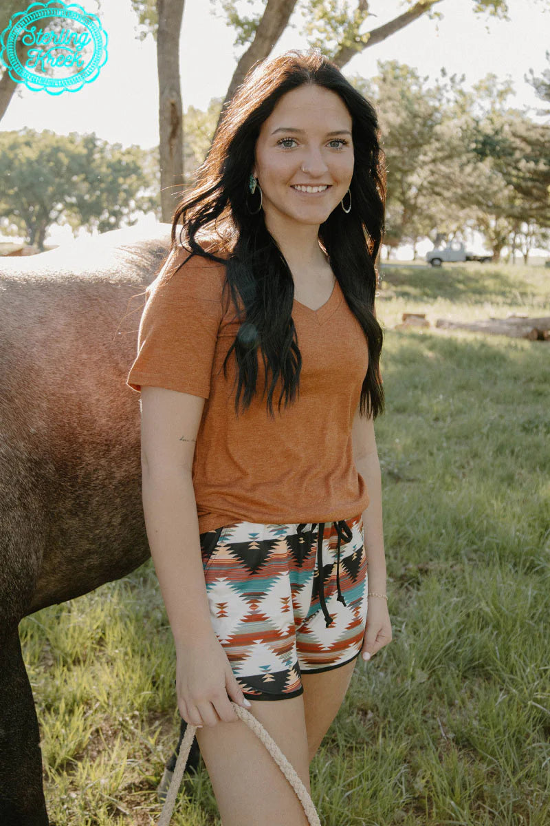 Simple in Heathered Saddle