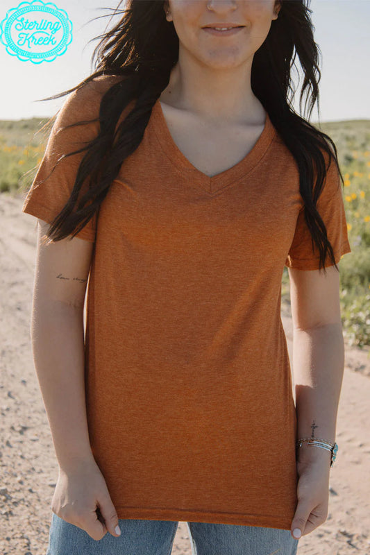 Simple in Heathered Saddle