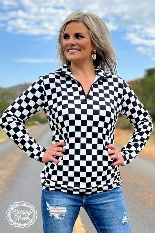 Round the Track Pullover