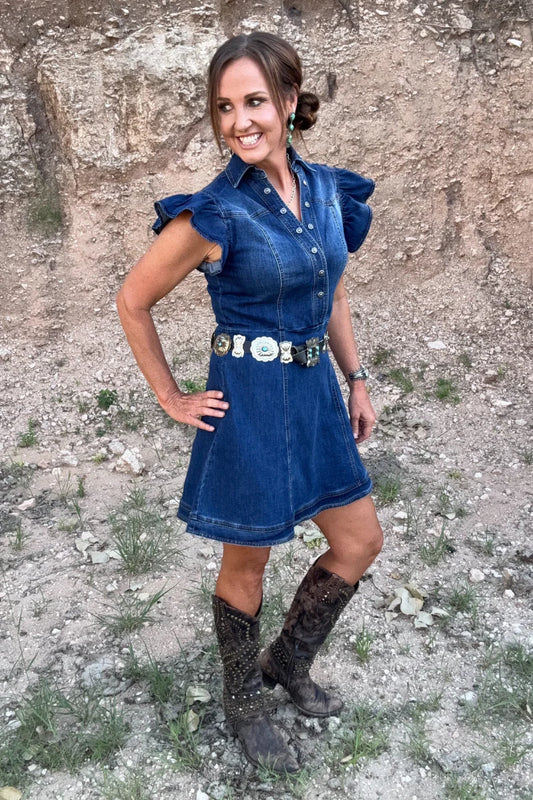 All Things Denim Dress