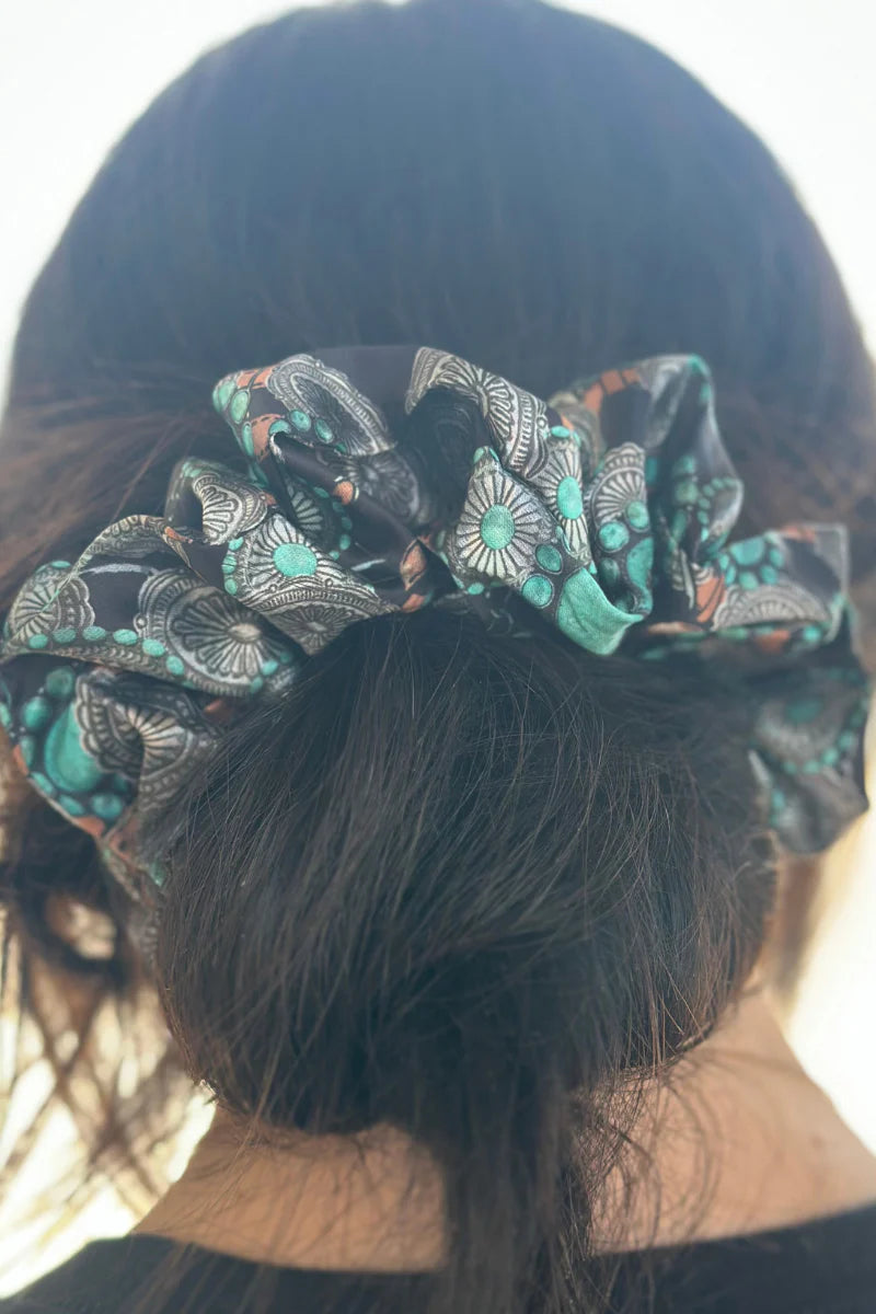 Western Hair Scrunchies