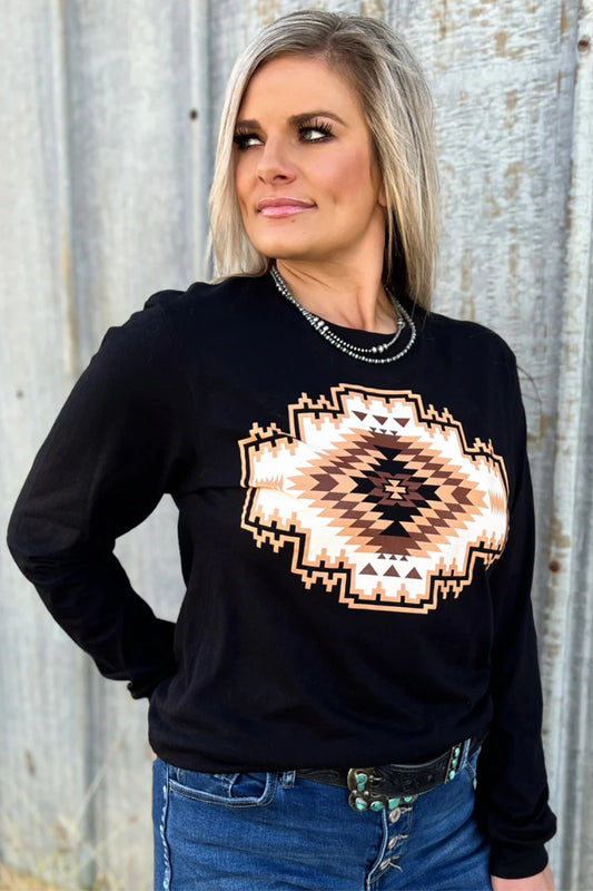 Navajo Rug L/S Top