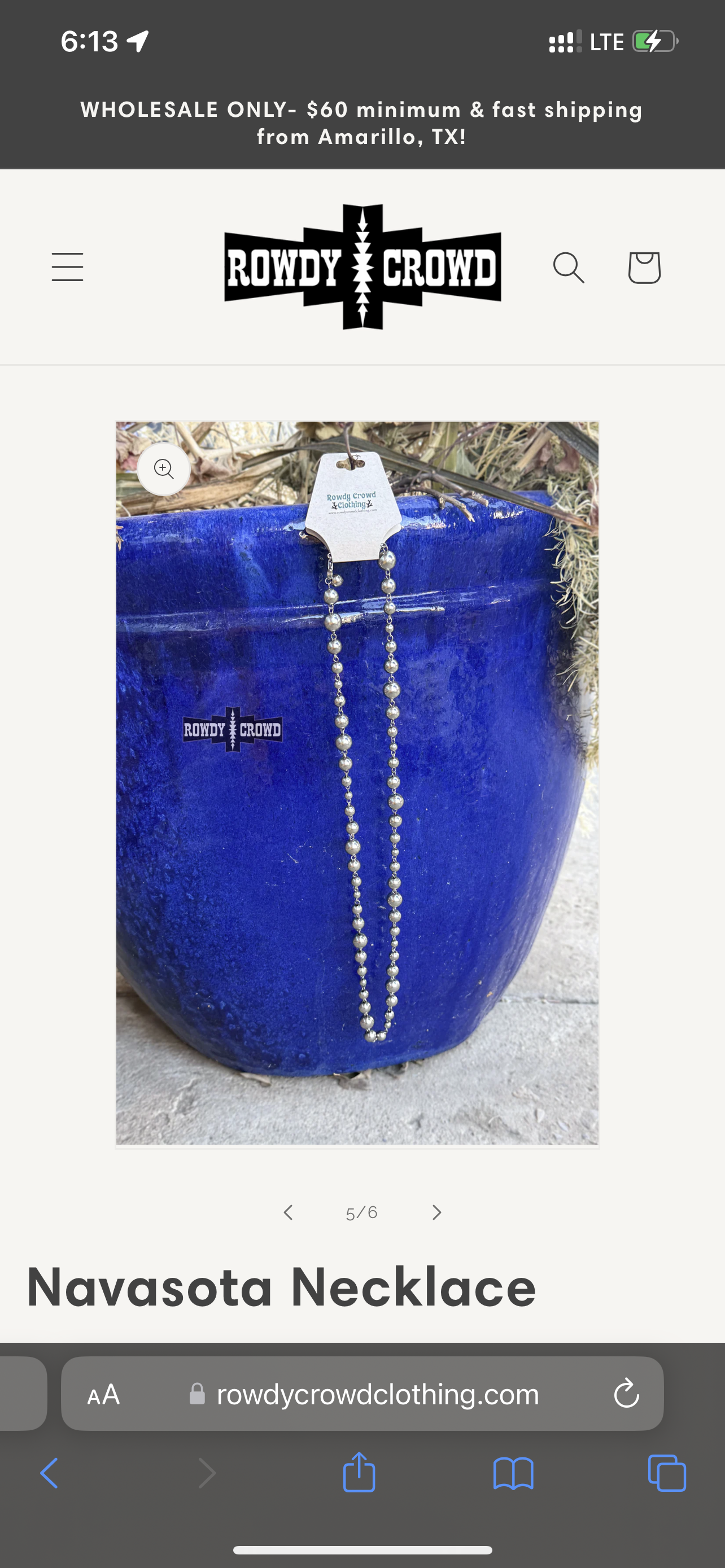 Navasota Necklace