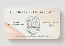 All Things Dusty and Lace logo