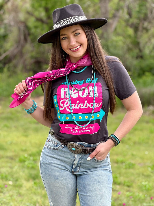 Chasing That Neon Rainbow Tee
