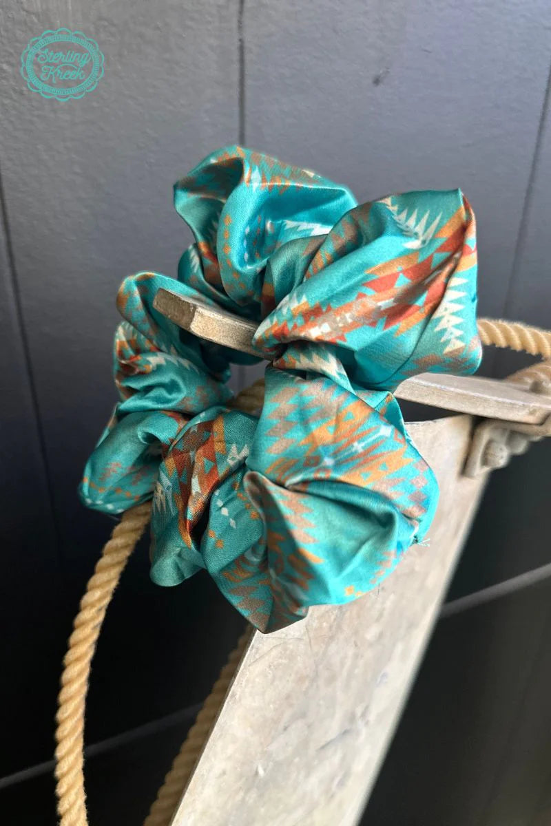 Western Hair Scrunchies