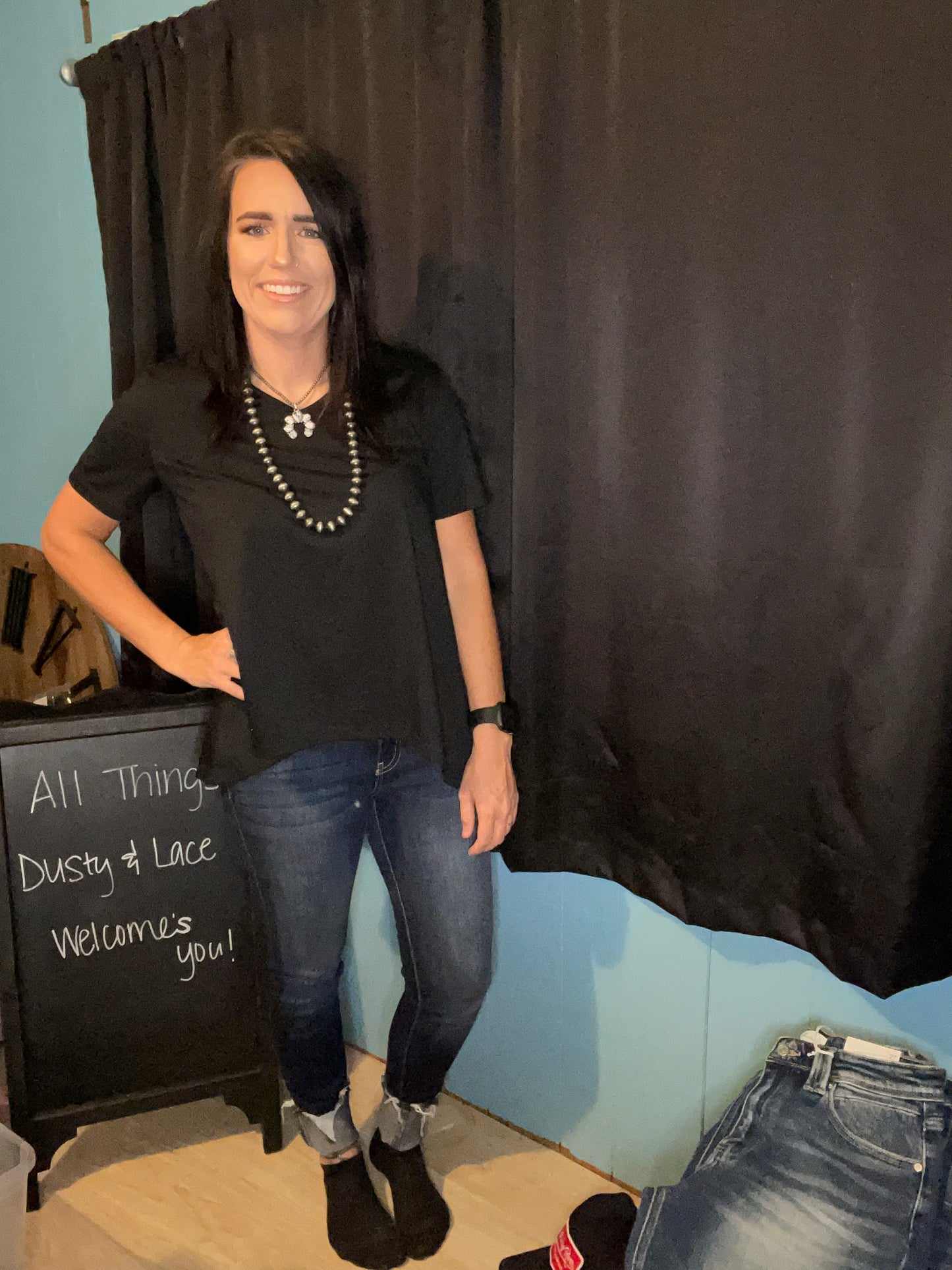 Better in Black High/Low Top