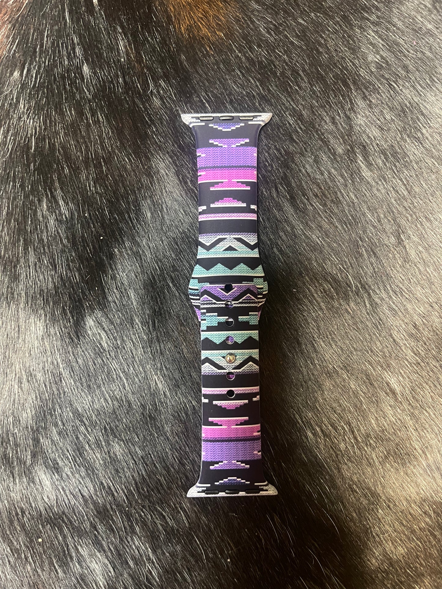 Purple and Mint Aztec Band