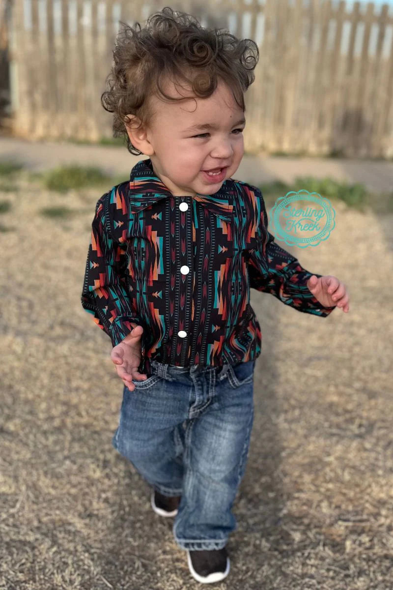 Cowpokes Indian Outlaw Button Up