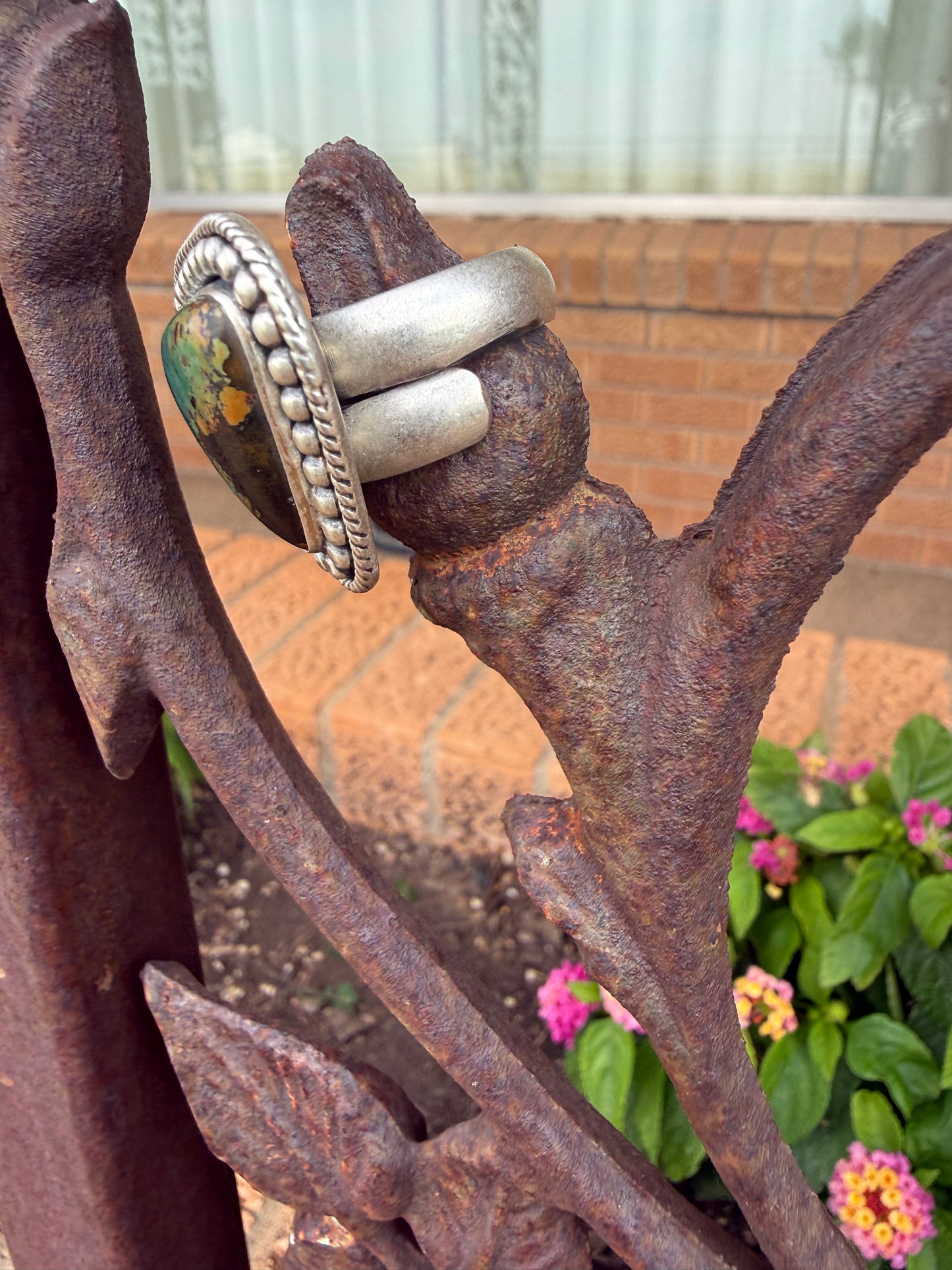 Black Jack Adjustable Ring
