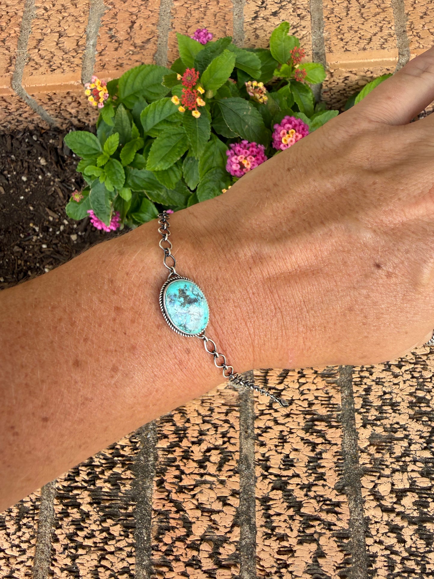 Whitewater Turquoise Bracelet