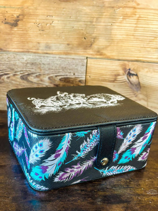Feather Rain Jewelry Box