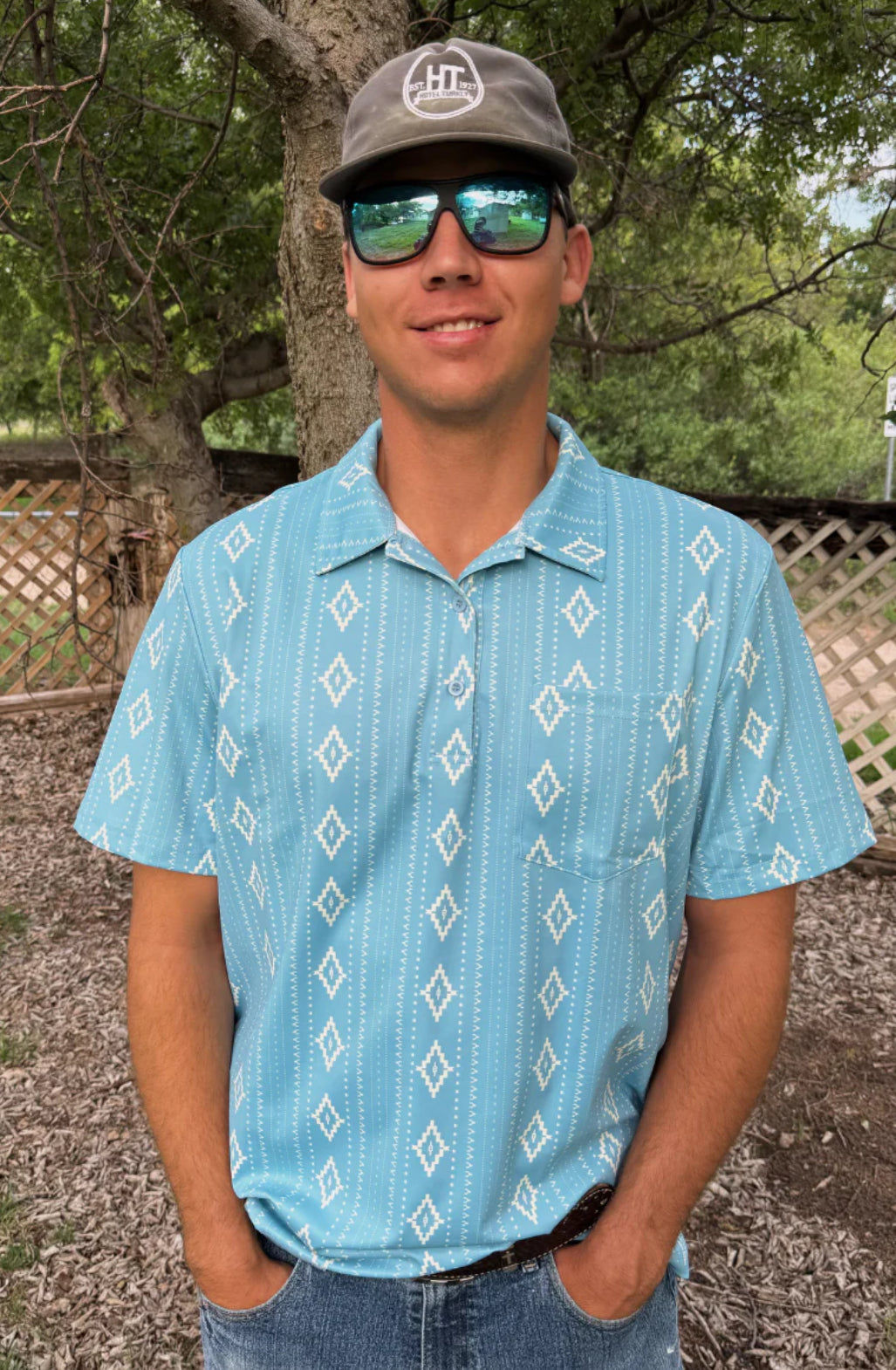 The Blake in Blues Polo