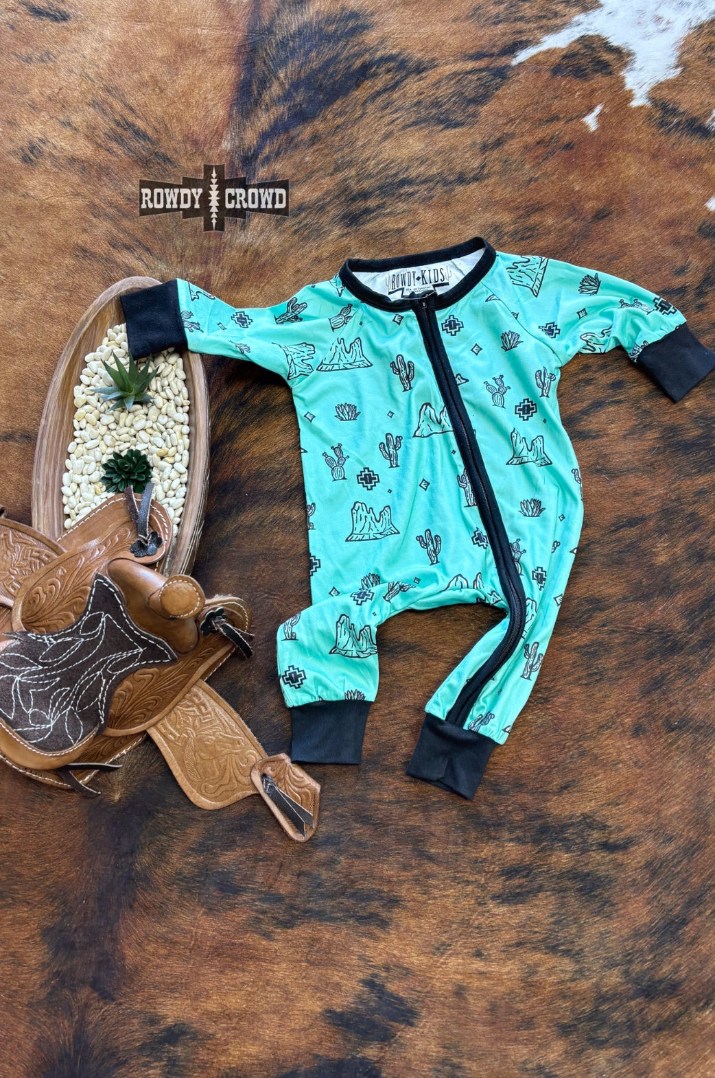 Cowpokes Howdy Desert Onesie