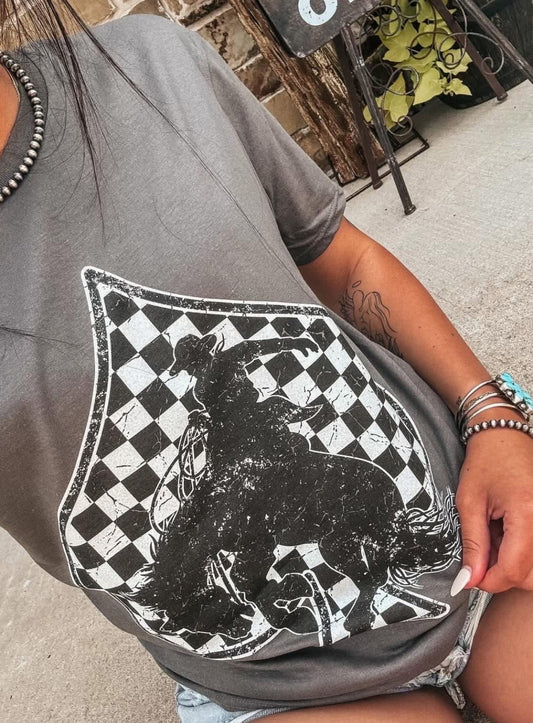 Checked In Tee