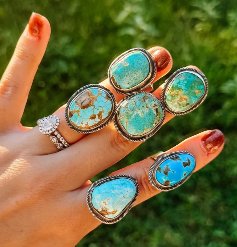 Prairie Hill Adjustable Turquoise Ring