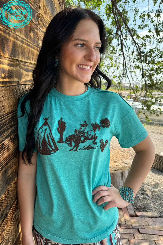 The Buckin’ Bronc Tee