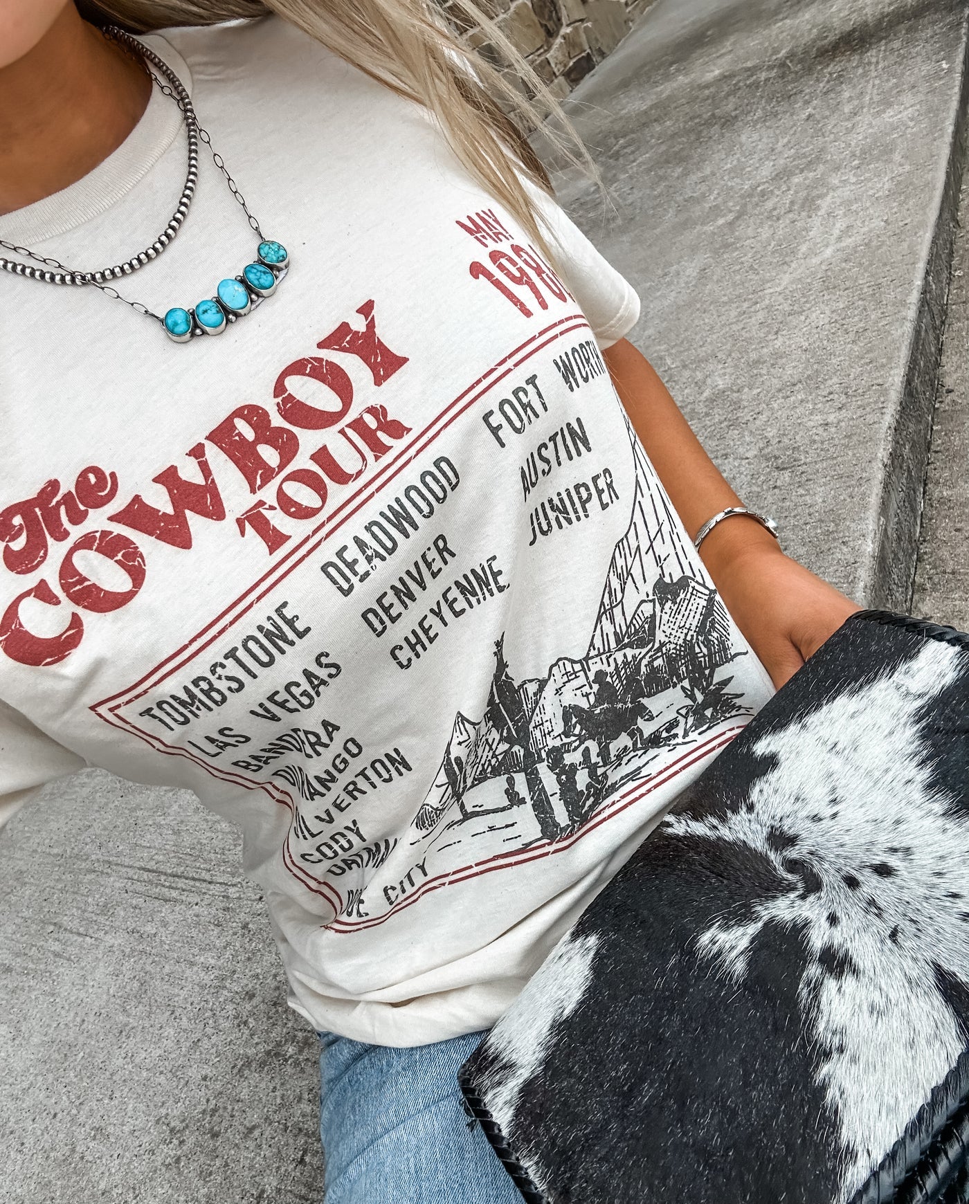 The Cowboy Tour Tee