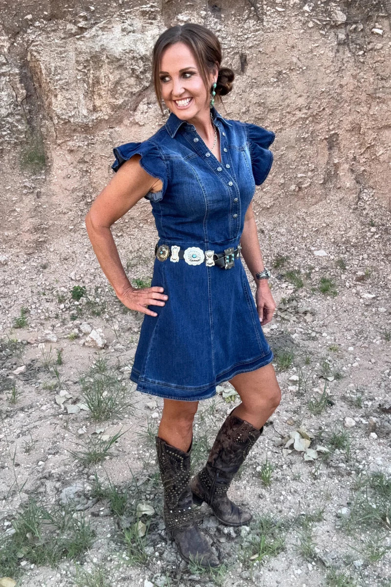 All Things Denim Dress