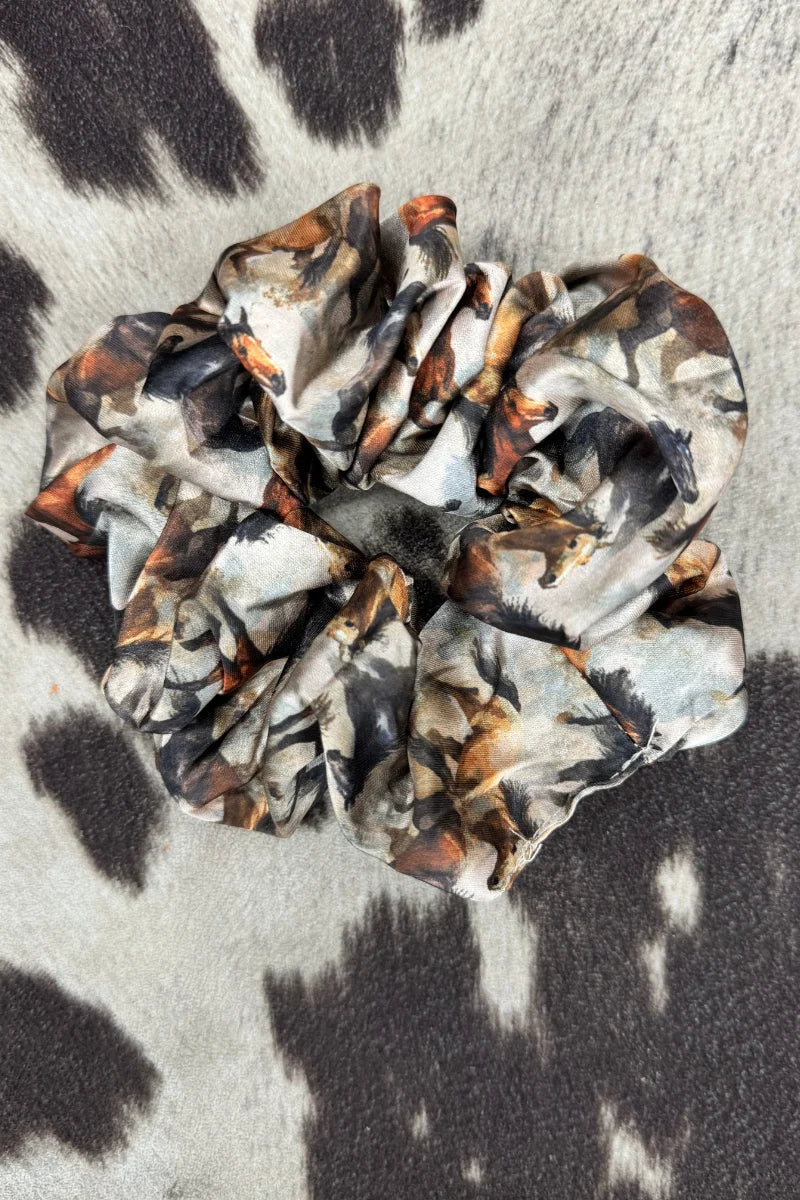 Printed Scrunchies