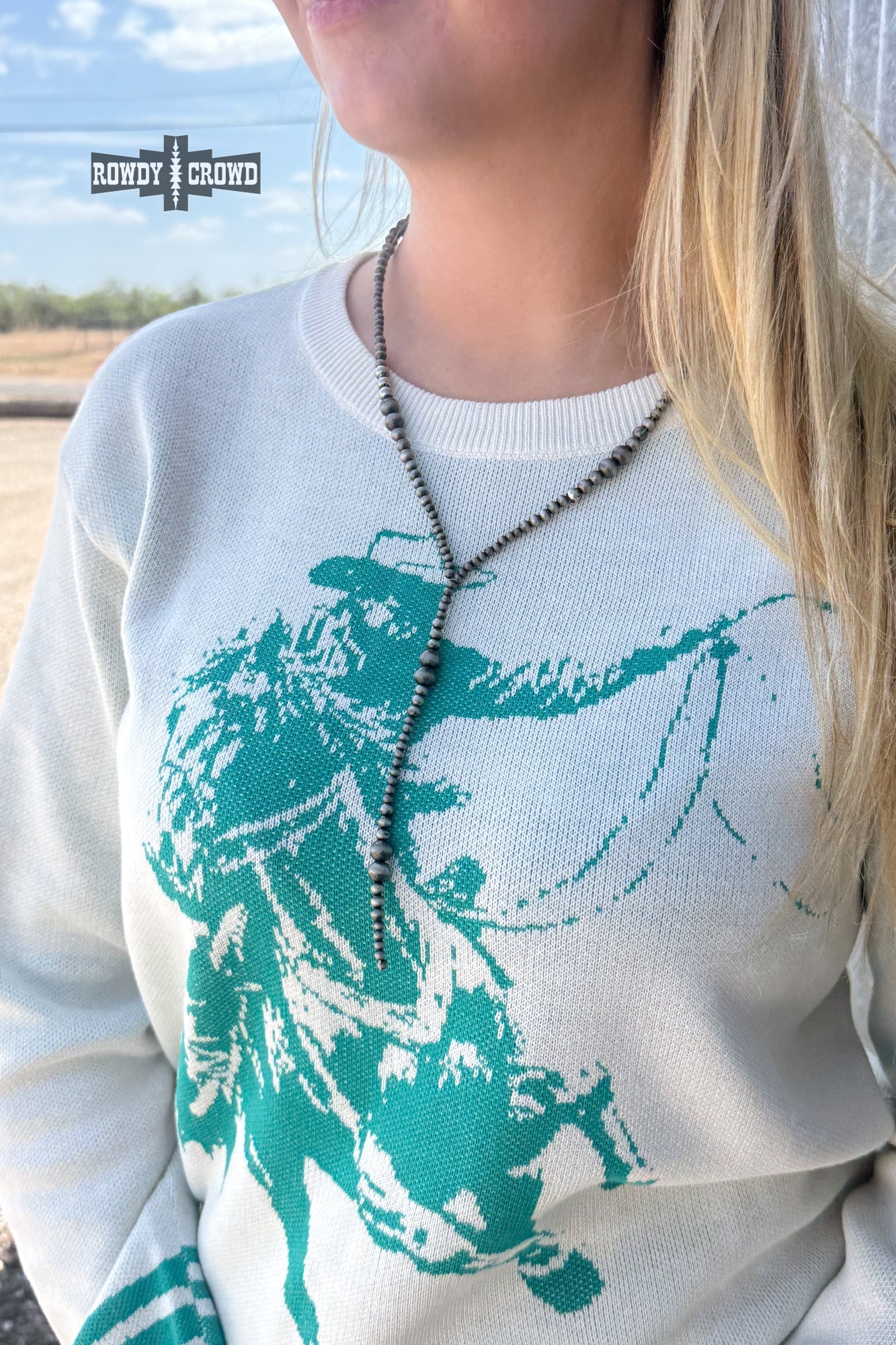 Lariat Pearls Necklace