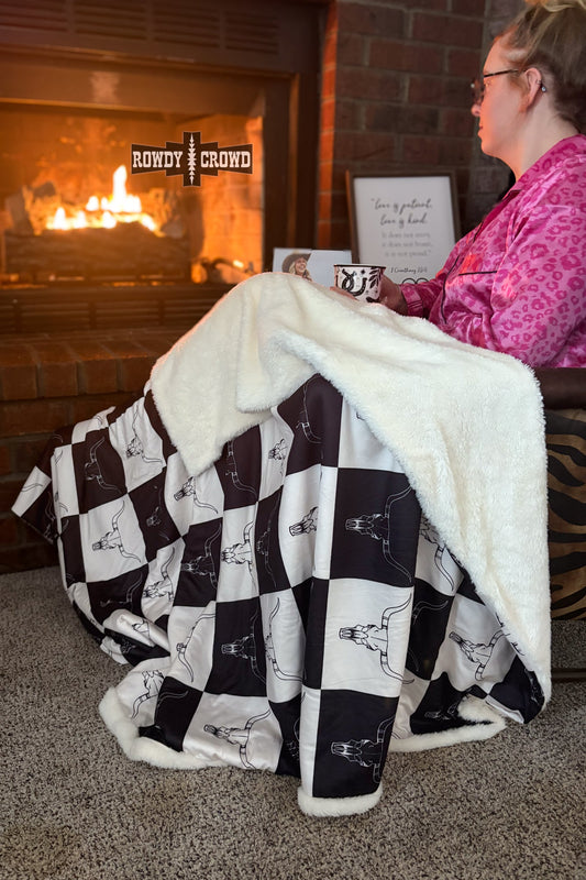 Cozy Checkered Blanket