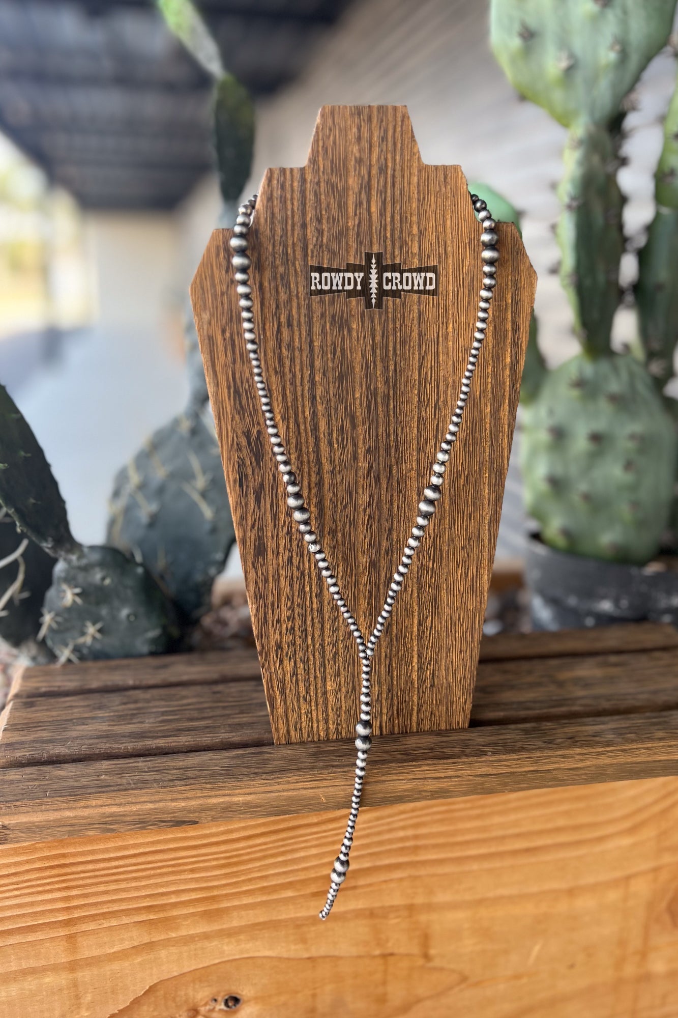 Lariat Pearls Necklace