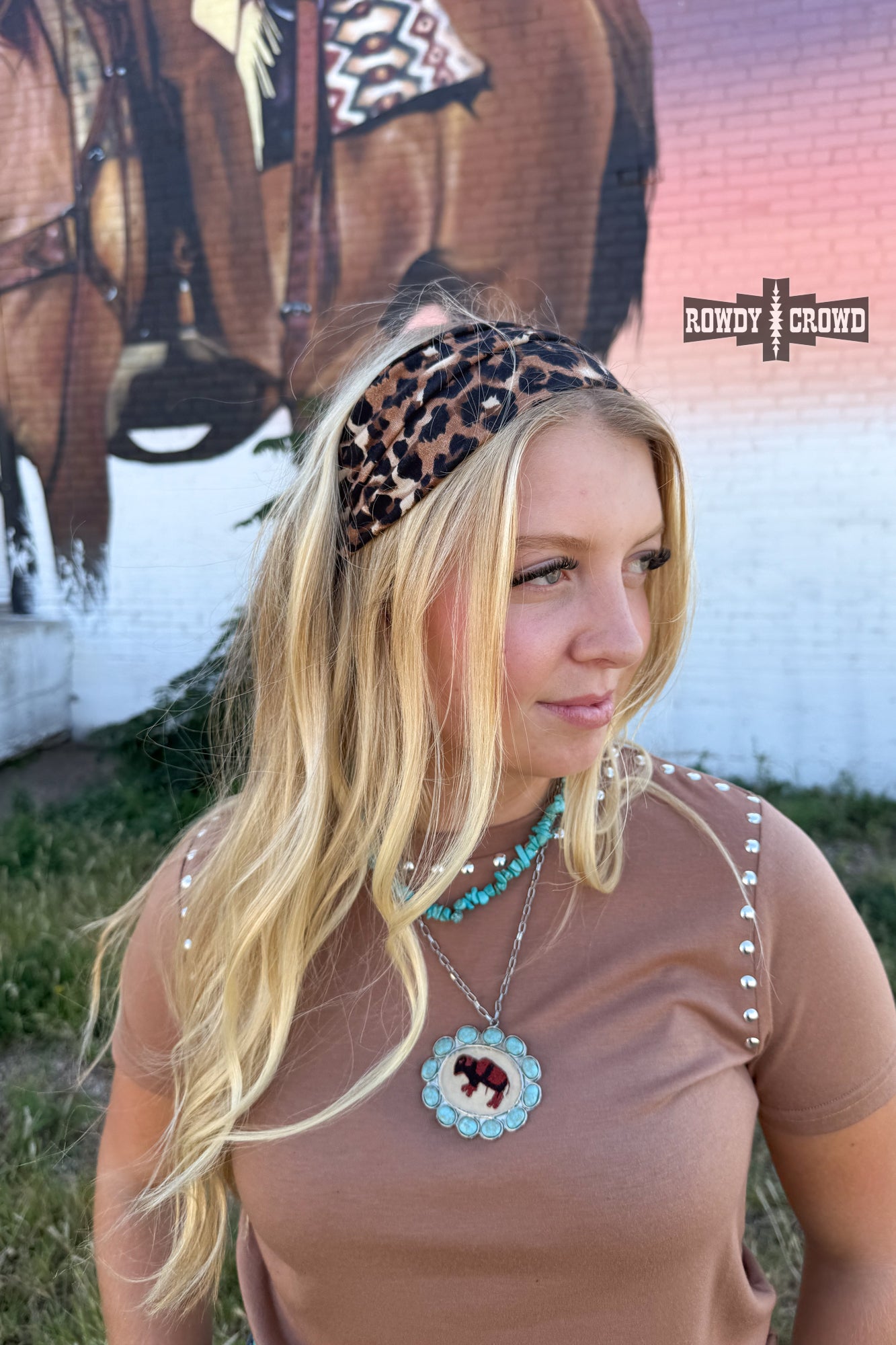 Lazy Leopard Headband