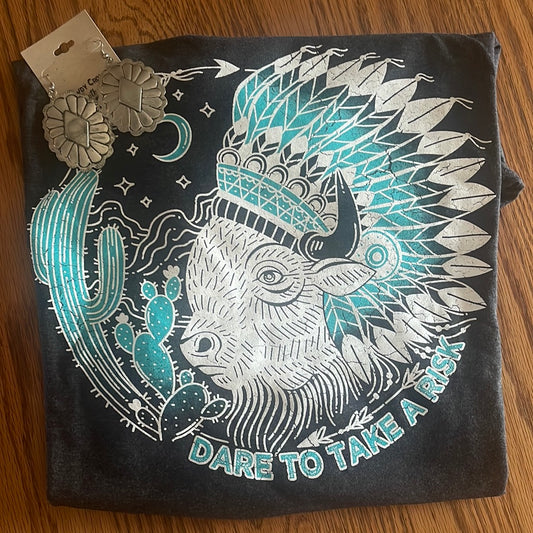 “Dare to take a risk” Tee